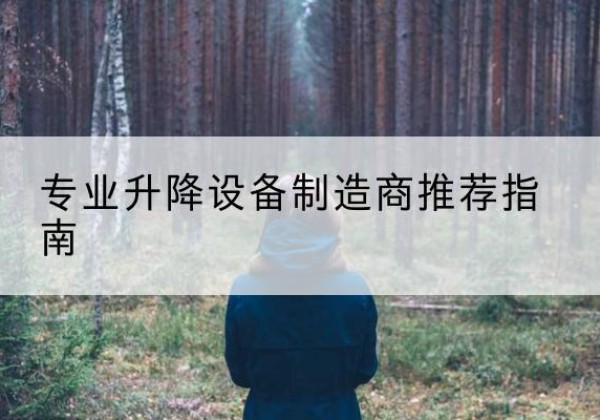 潼南区电动剪叉升降平台厂家-专业升降设备制造商推荐指南